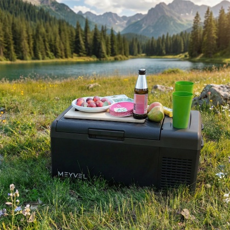 Компрессорный автохолодильник Meyvel AF-M15 Black (12/24V)